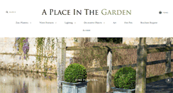 Desktop Screenshot of aplaceinthegarden.co.uk